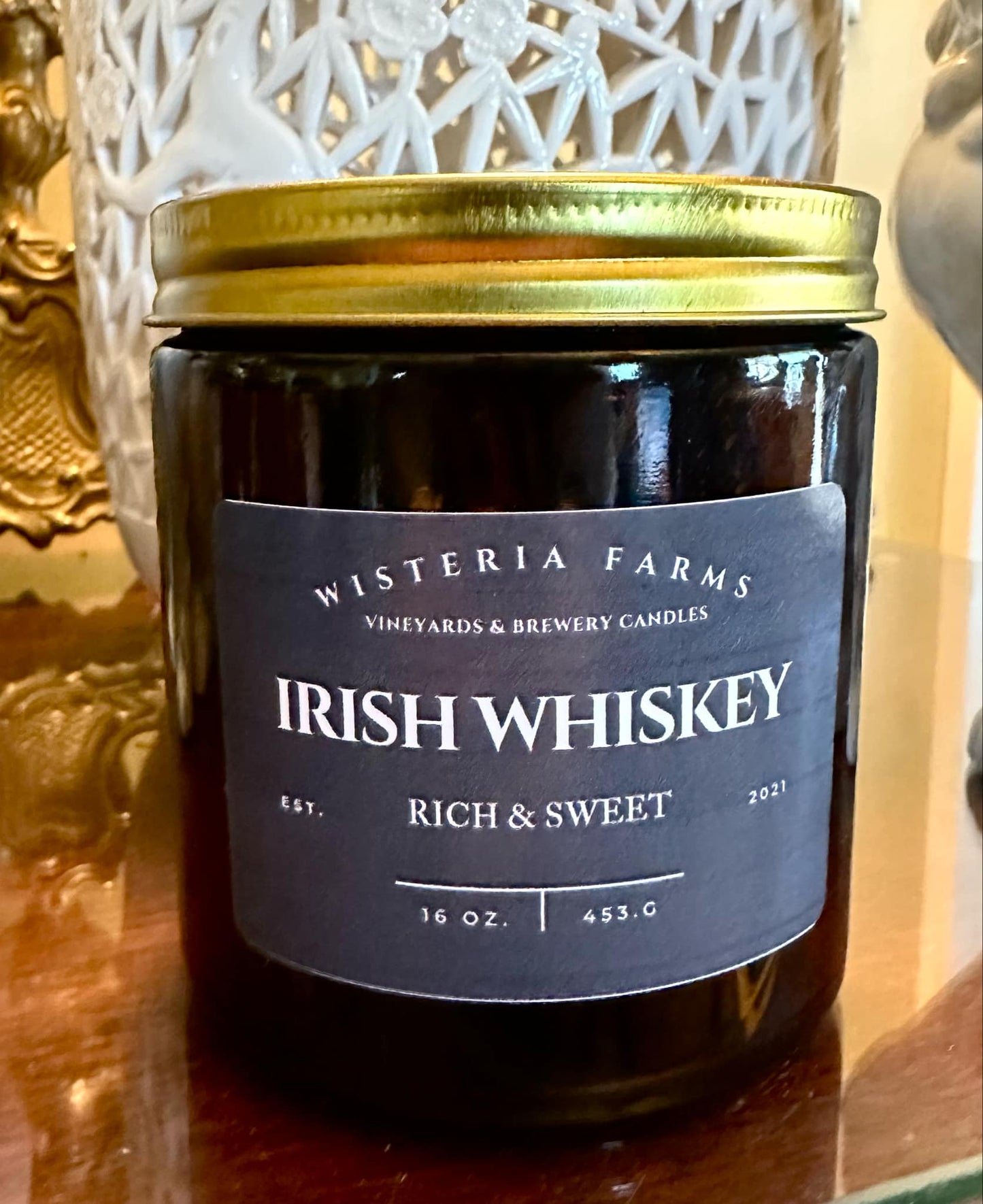 IRISH WHISKEY PERFUMED CANDLE