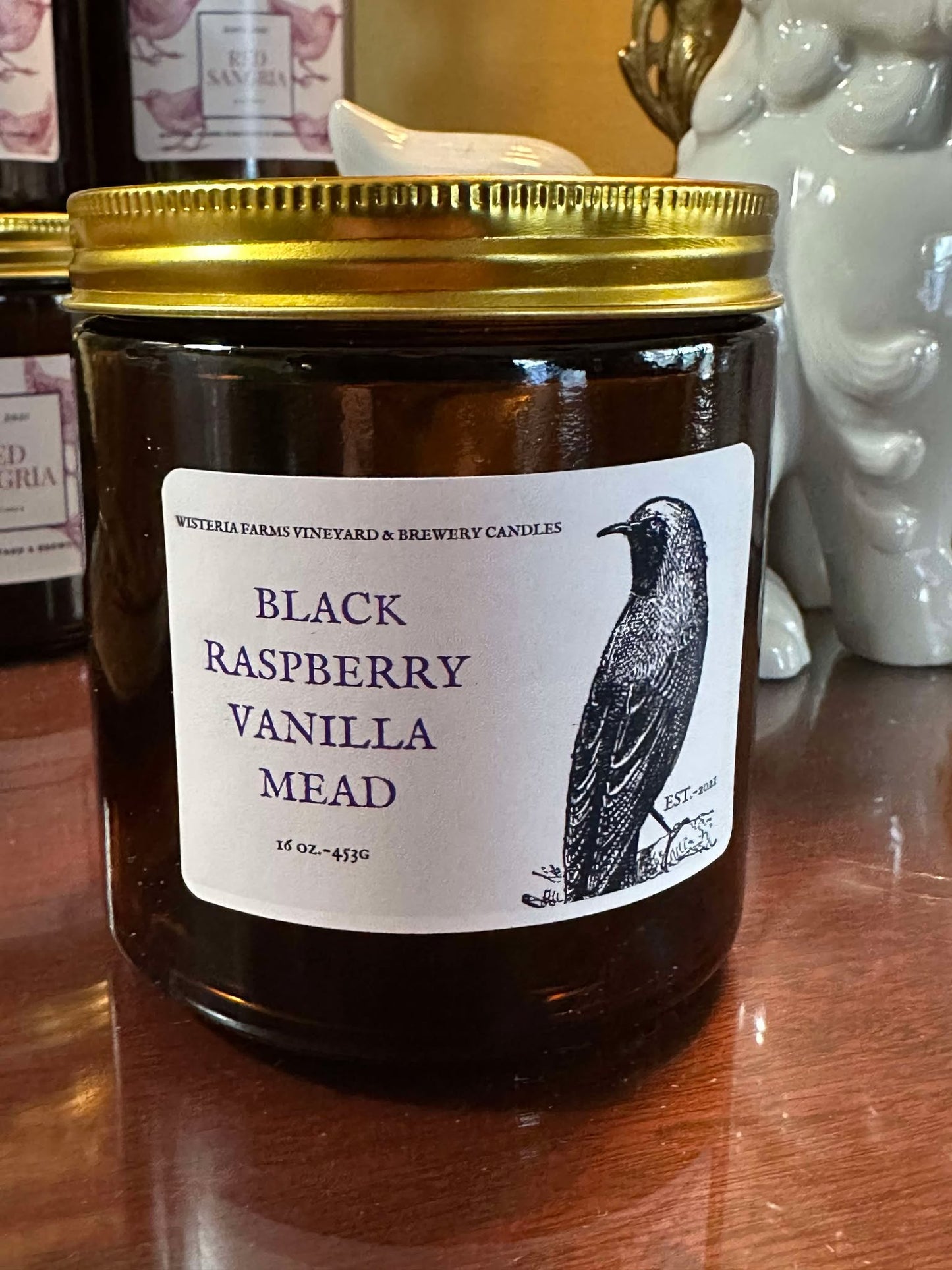 BLACK RASPBERRY VANILLA MEAD PERFUMED CANDLE