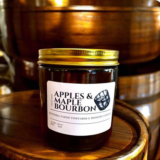 APPLES & MAPLE BOURBON PERFUMED CANDLE