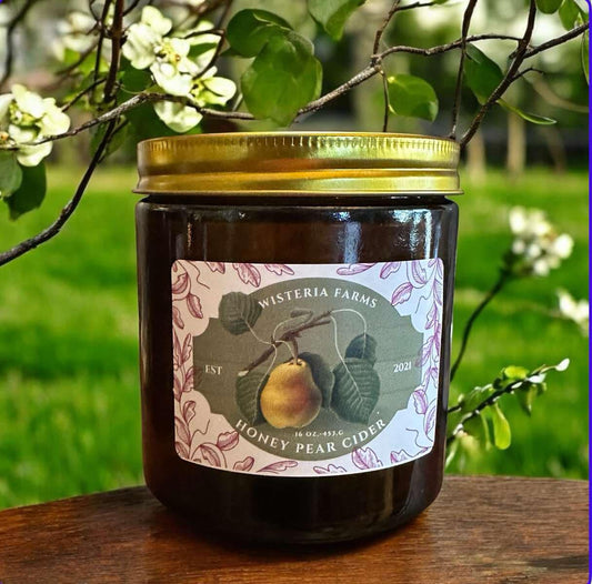 HONEY PEAR CIDER PERFUMED CANDLE