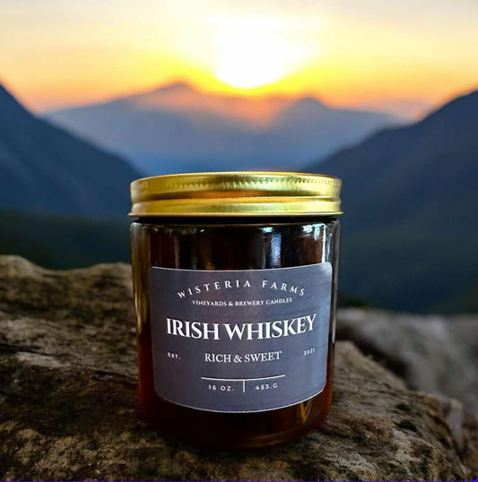 IRISH WHISKEY PERFUMED CANDLE