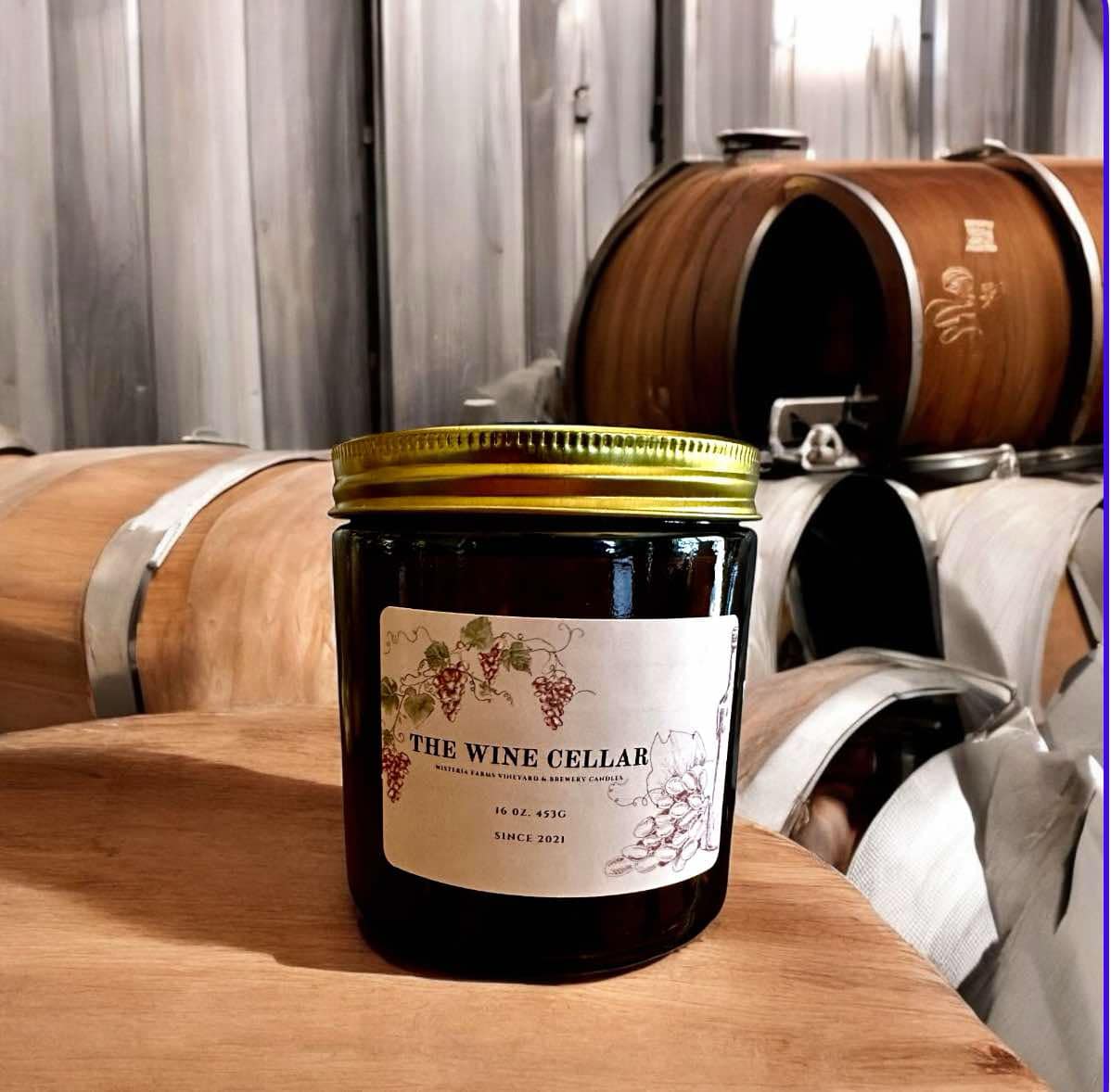 THE WINE CELLAR PERFUMED CANDLE