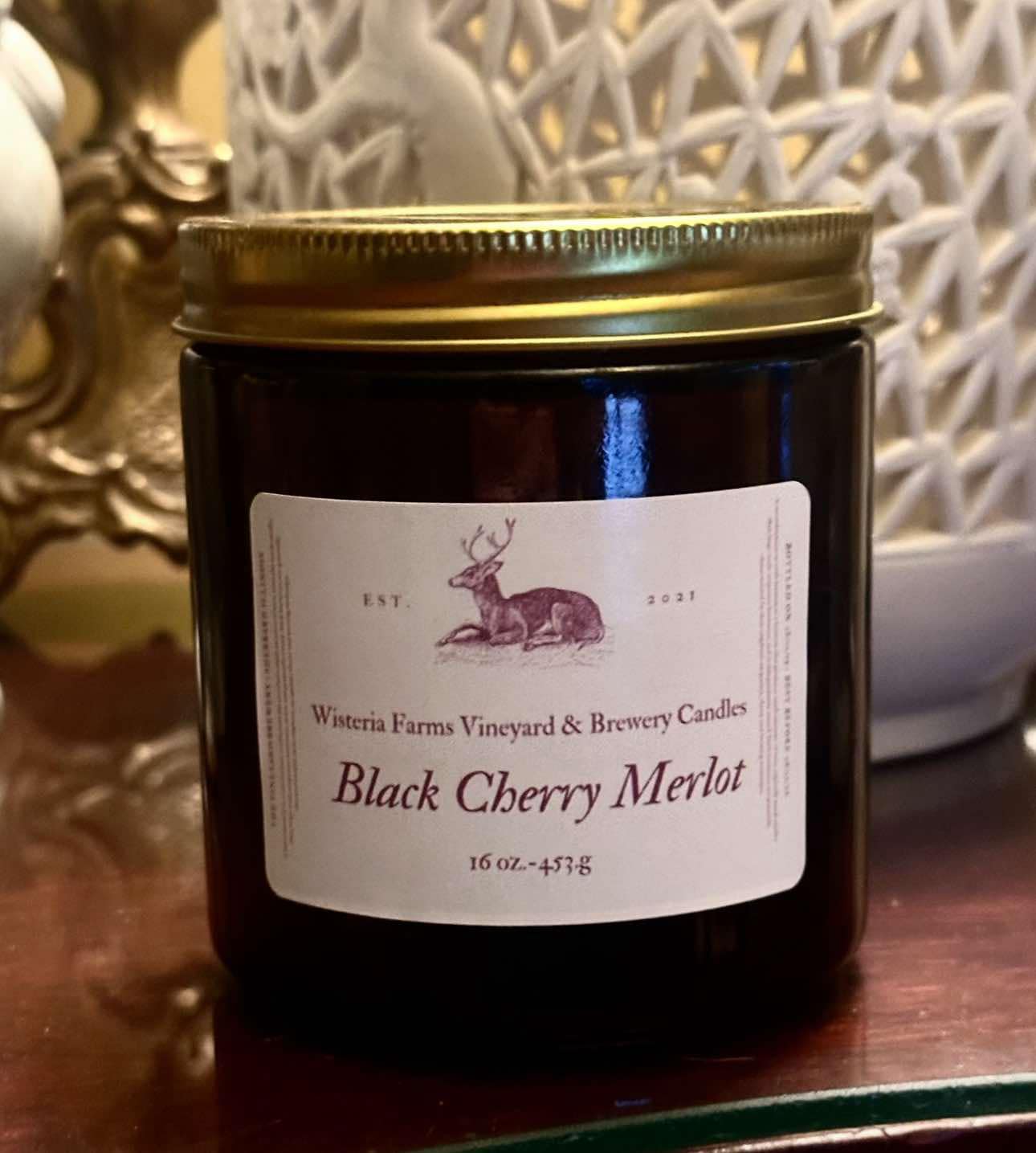 BLACK CHERRY MERLOT PERFUMED CANDLE