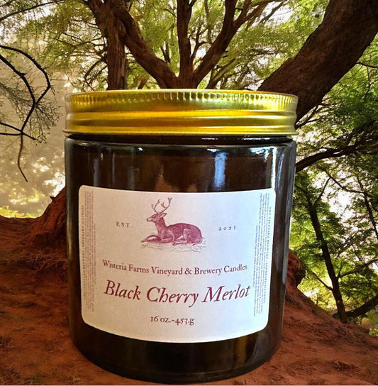 BLACK CHERRY MERLOT PERFUMED CANDLE
